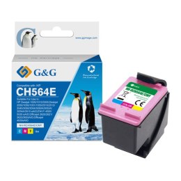 G&G kompatybilny ink / tusz z CH564EE, HP 301XL, NH-RC564C, color, 18ml, ml