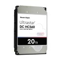 Dysk serwerowy HDD Western Digital Ultrastar DC HC560 WUH722020BL5204 (20 TB; 3.5"; SAS)