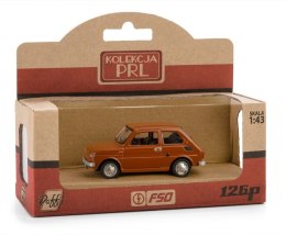 Daffi Pojazd PRL Fiat 126p Brązowy
