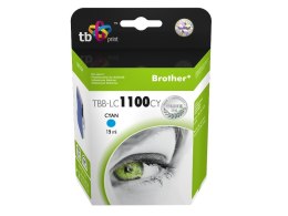 TB Print Tusz do Brother LC980/1100 TBB-LC1100CY CY 100% nowy
