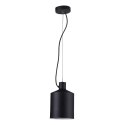 PLATINET PENDANT LAMP LAMPA SUFITOWA PANDORA P151782-S E27 METAL BLACK 15x23 [44015]