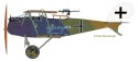 Mirage Model do sklejania Halberstadt CL.IV Polish-Russian War 1919
