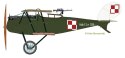 Mirage Model do sklejania Halberstadt CL.IV Polish-Russian War 1919
