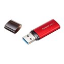 Apacer USB flash disk, USB 3.0, 32GB, AH25B, czerwony, AP32GAH25BR-1, USB A, z osłoną