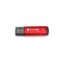 PLATINET PENDRIVE USB 2.0 X-Depo 64GB RED [43612]