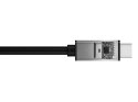 Avacom USB kabel (3.2 gen 2), USB C (M) - USB C (M), 1m, Power Delivery 60W, czarny, data + zasilanie