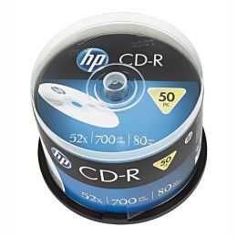 HP CD-R, CRE00017-3, 69307, 50-pack, 700MB, 52x, 80min., 12cm, bez możliwości nadruku, spindle, do archiwizacji danych