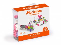 Marioinex Klocki waffle mini 140 sztuk dziewczynka