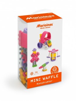 Marioinex Klocki waffle mini 70 sztuk dziewczynka