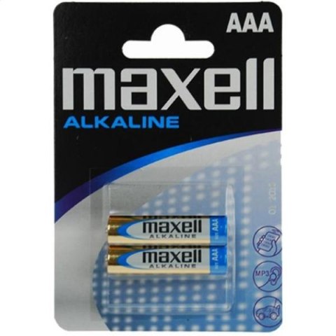 MAXELL BATTERY ALKALINE LR03/AAA BLISTER*2 723920.04.CN