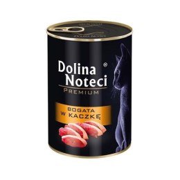 DOLINA NOTECI Premium bogata w kaczkę - mokra karma dla kota - 400 g