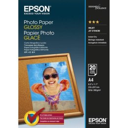 Epson Photo Paper, C13S042538, foto papier, połysk, biały, A4, 200 g/m2, 20 szt., atrament