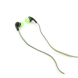 PLATINET IN-EAR EARPHONES SŁUCHAWKI+ MIC SPORT PM1031 GREEN [42943] TE
