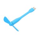 OMEGA USB FAN WENTYLATOR BLUE [43477]