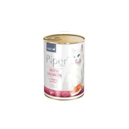 DOLINA NOTECI Piper z łososiem - mokra karma dla kota - 400 g