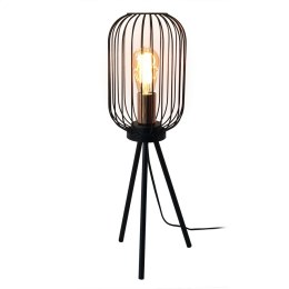 PLATINET TABLE LAMP LAMPA STOŁOWA 25W BLACK [44915]