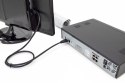Digitus Kabel połączeniowy HDMI HighSpeed z Ethernetem 4K 60Hz UHD Typ HDMI A/HDMI A M/M czarny 5m