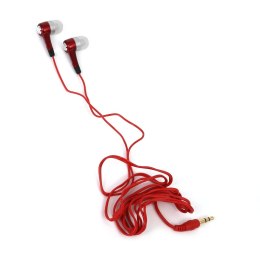 FREESTYLE IN-EAR EARPHONES SŁUCHAWKI PRZEWODOWE DOUSZNE RED [42280] TE