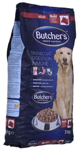 Butcher's Natural&Healthy z wołowiną - sucha karma dla psa - 3 kg