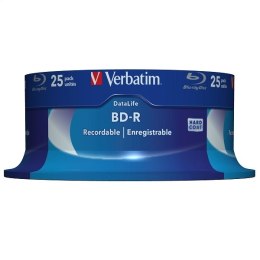 VERBATIM BD-R BLU-RAY 25GB 6X CAKE*25 43837