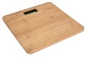 OMEGA BODY SCALE BAMBOO LCD DISPLAY 180 KG CAPACITY [45503]