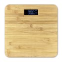 OMEGA BODY SCALE BAMBOO LCD DISPLAY 180 KG CAPACITY [45503]