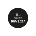 Qoltec Zasilacz do IBM Lenovo 65W | 20V | 3.25A | slim tip
