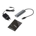 I-tec USB 3.0 Metal HUB Charging - 4 porty z zasilaczem/ładowaniem