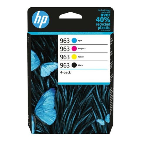 HP oryginalny ink / tusz 6ZC70AE#301, HP 963, CMYK, blistr, 4-pack