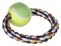 TRIXIE Frisbee z piłką tenisową - zabawka dla psa - o 6 cm / o 18 cm