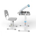 Maclean Biurko ergonomiczne dla dzieci z krzesłem Ergo Office ER-418