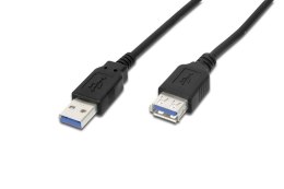 Digitus Kabel przedłużający USB 3.1 Gen.1 SuperSpeed 5Gbps Typ USB A/USB A M/Ż czarny 1,8m
