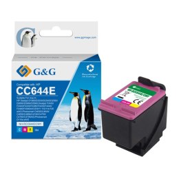 G&G kompatybilny ink / tusz z CC644EE, HP 300XL, NH-RC644C/M/Y, color, 18ml, ml
