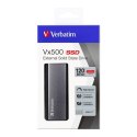 SSD Verbatim 2.5", zewnętrzny USB 3.0 (3.2 Gen 1), 120GB, Vx500, 47441