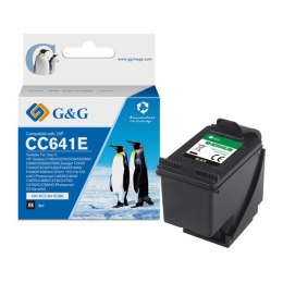 G&G kompatybilny ink / tusz z CC641EE, HP 300XL, NH-RC641BK, black, 18ml, ml
