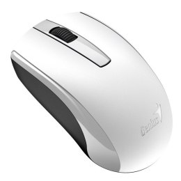 Mysz bezprzewodowa, Genius Eco-8100, biała, optyczna, 1600DPI
