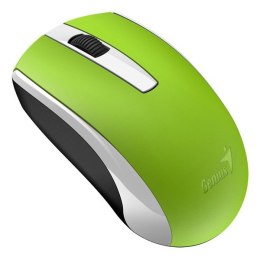 Mysz bezprzewodowa, Genius Eco-8100, zielona, optyczna, 1600DPI