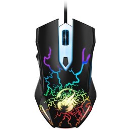 Mysz przewodowa, Genius GX Gaming, czarna, optyczna, 2000DPI