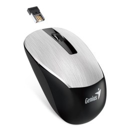 Mysz bezprzewodowa, Genius NX-7015, srebrna, optyczna, 1600DPI