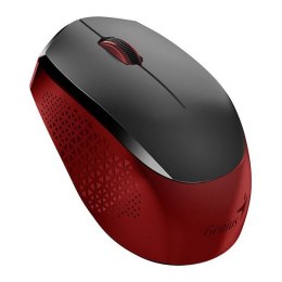 Mysz bezprzewodowa, Genius NX-8000S, czarno-czerwona, optyczna, 1600DPI