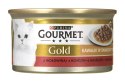 Gourmet Gold Sauce Delight z wołowiną - mokra karma dla kota - puszka - 85 g