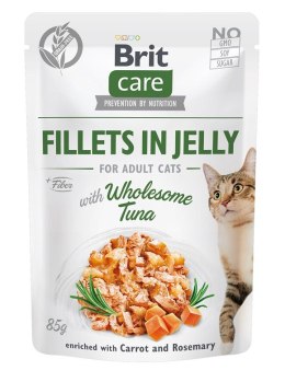 BRIT Care Fillets in Jelly filety z tuńczykiem w galaretce - mokra karma dla kota - 85 g