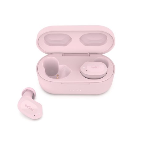 Belkin Słuchawki douszne Soundform Play TWS różowe