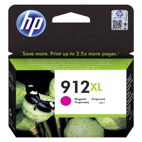 HP oryginalny ink / tusz 3YL82AE#301, HP 912XL, high capacity, magenta, blistr, 825s
