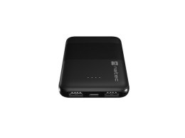 POWERBANK NATEC TREVI COMPACT 5000MAH 2X USB-A + 1X USB-C CZARNY