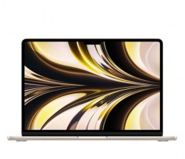 Apple MacBook Air 13, 6 cali: M2 8/10, 8GB, 512GB - Księżycowa poświata