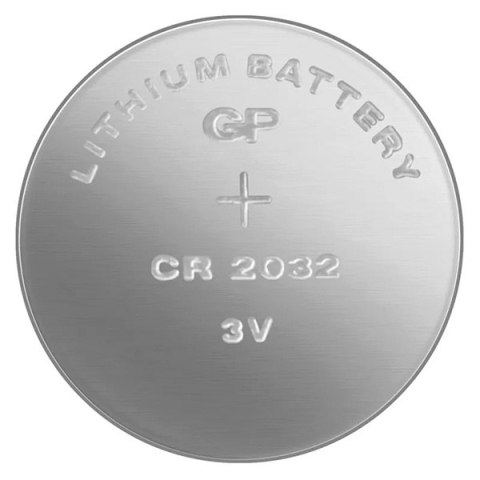 Bateria litowa, CR2032, CR2032, 3V, GP, blistr, 2-pack