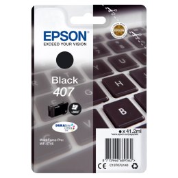 Epson oryginalny ink / tusz C13T07U140, 407XL, black, 2600s, 41.2ml