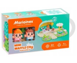 Marioinex Klocki Waffle mini - Kawiarnia 80 elementów
