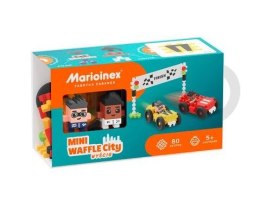 Marioinex Klocki Waffle mini - Wyścig 80 elementów